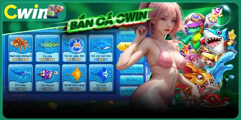 Bắn cá Cwin05 – Săn thưởng lớn với trò chơi hấp dẫn và lôi cuốn